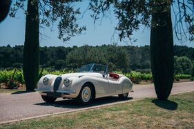 Jaguar XK 120 Aluminum (1949) as Lot 46 at the Artcurial Vente Le Mans Classic Legend 2026