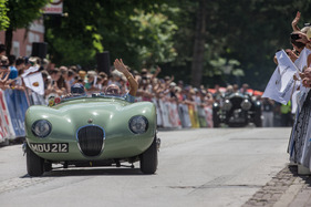 Jaguar XK 120 C (C-Type) (1952) - an der Ennstal-Classic 2016