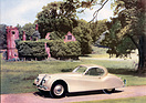 Jaguar XK 120 Coupé (1953) - Prospektillustration