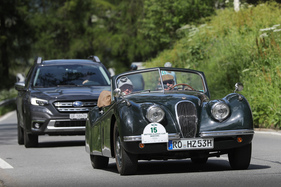Jaguar XK 120 DHC (1953) - am 31. British Classic Car Meeting St. Moritz 2025