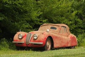 Jaguar XK 120 DHC (1953) - an der Bonhams Quail Lodge Auktion vom 14./15. August 2014 als Lot 247