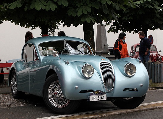 Jaguar XK 120 FHC (1952) - Oldtimer in Obwalden OiO 2011