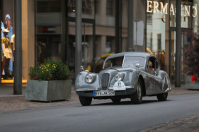 Jaguar XK 120 FHC (1952) - am 31. British Classic Car Meeting St. Moritz 2025