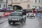 Jaguar XK 120 FHC (1954) - am Start in der Sportwagenklasse  - Gaisbergrennen 2013 - Stadt-Grand-Prix in Salzburg am Donnerstag