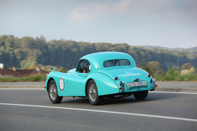 Jaguar XK 120 FHC SE (1952) - am Bergrennen Steckborn-Eichhölzli 2015 (1952)