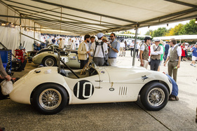 Jaguar XK 120 Hansgen Special (1953) – 2023 im Paddock von Goodwood