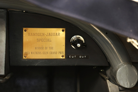 Jaguar XK 120 Hansgen Special (1953) – Erinnerungsplakette für ein denkwürdiges Rennen