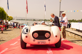 Bild Jaguar XK 120 Hansgen Special (1953) Mit Robin Dönni am Lenkrad - ZCCA Zug 2025