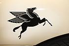 Jaguar XK 120 Hansgen Special (1953) – Typisch US-Rennwagen mit Mobiloil-Pegasus Sponsoringlogo