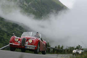 Jaguar XK 120 OTS (1950) - an der Ennstal Classic 2011 (EP2 049)