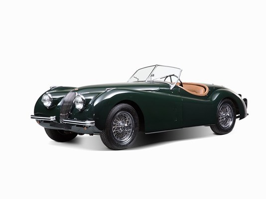 Jaguar XK 120 OTS (1951) - als Lot 27 an der Versteigerung 177 von auctionata am 27. Februar 2015