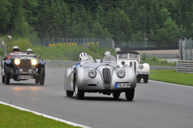Jaguar XK 120 OTS (1951) - am Gaisbergrennen 2012 - Sportwagenklasse (1951)