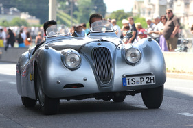 Jaguar XK 120 OTS (1951) - am Gaisbergrennen 2012 - Sportwagenklasse (1951)