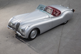 Jaguar XK 120 OTS (1952) - als Lot 11 angeboten an der Versteigerung der Galerie Fischer am 28. Mai 2016 anlässlich der Swiss Classic World