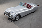 Bild: Jaguar XK 120 OTS (1952) - als Lot 11 angeboten an der Versteigerung der Galerie Fischer am 28. Mai 2016 anlässlich der Swiss Classic World