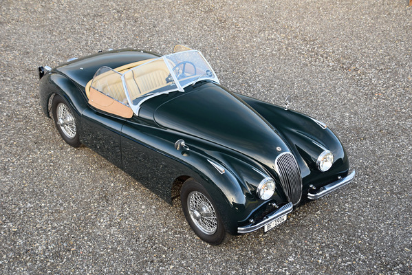 Jaguar XK 120 OTS (1952) - as lot 32 at the auction of the Oldtimer Gallery at the Dolder Grand Hotel on June 17, 2017