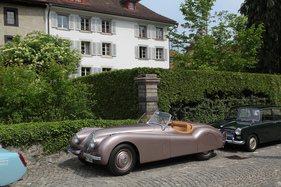 Jaguar XK 120 OTS (1952) - am Treffen Oldtimer in Obwalden (O-iO) 2018 (1952)