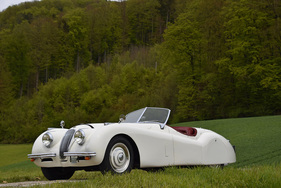 Jaguar XK 120 OTS (1952) - gemeldet für Versteigerung der Oldtimer Galerie Toffen vom 17. Oktober 2020
