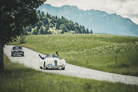 Jaguar XK 120 OTS (1954) - Arlberg Classic 2017