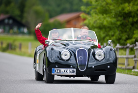 Jaguar XK 120 OTS SE (1953) - Stoderzinken Bergwertung - Ennstal-Classic 2014 (1953)