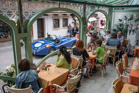 Jaguar XK 120 OTS SE (1954) - an der Saalbach Classic 2015