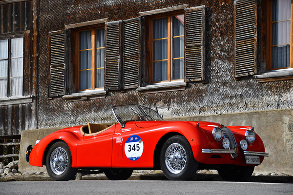 Jaguar XK 120 Open Two Seater (1954) - gemeldet als Lot 171 für Versteigerung der Oldtimer Galerie Toffen vom 27. März 2021