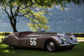 Jaguar XK 120 Roadster (1949) - Teilnehmer in der Klasse F - California Dreamin' - am Concorso d'Eleganza Villa d'Este 2013