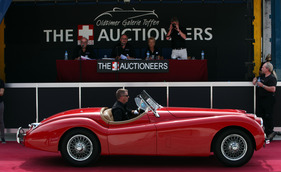 Jaguar XK 120 SE OTS (1954) - versteigert als Lot 42 an der Dolder Classics Car Auction der Oldtimergalerie Toffen am 8. Juni 2013 (1954)