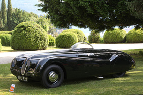 Jaguar XK 120 Sports MDU 524 (1952) - am Concorso d'Eleganza Villa d'Este 2014 Jaguar XK 120 Sports MDU 524 (1952) - am Concorso d'Eleganza Villa d'Este 2014