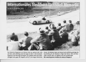 Jaguar XK 120 Stahl (1950) - in Steckborn 1955