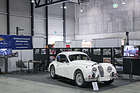 Jaguar XK 140 (1955) - frisch restauriertes Coupé auf dem Stand von Charles Menetrey - Swiss Classic World Luzern 2021
