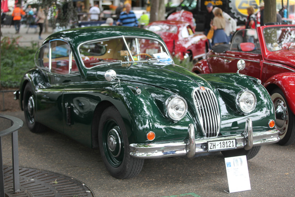 Jaguar XK 140 (1956) - beim Zürich Classic Car Award 2021