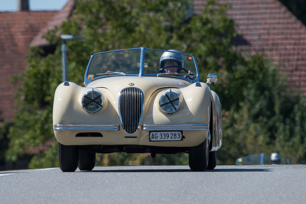 Jaguar XK 140 (1957) im Feld Sport- und Tourenwagen 1946-1965 am Grand Prix Suisse Berne Memorial 2018
