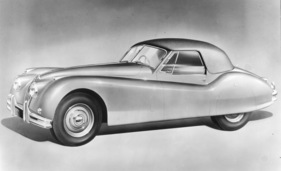 Jaguar XK 140 Cabriolet (1955) - Cabriolet gschlossen