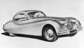 Jaguar XK 140 Coupé (1954) - geschlossene Version