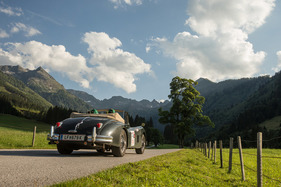 Jaguar XK 140 DHC (1955) - Epoche 3 - Ennstal-Classic 2018 (1955)