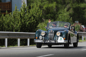 Jaguar XK 140 DHC (1955) - am 31. British Classic Car Meeting St. Moritz 2025