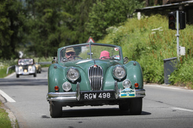 Jaguar XK 140 DHC (1955) - am 31. British Classic Car Meeting St. Moritz 2025