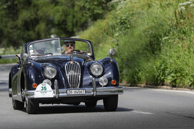 Jaguar XK 140 DHC (1956) - am 31. British Classic Car Meeting St. Moritz 2025