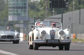 Jaguar XK 140 DHC (1956) - in Monza - Passione Caracciola 2017