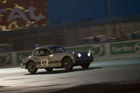 Jaguar XK 140 FHC (1955) - im Plateau 2 (1949-1956) an der Le Mans Classic 2012 (1955)