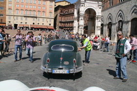Jaguar XK 140 FHC 1956 an der Mille Miglia 2011 (1956)