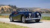 Bild: Jaguar XK 140 MC Drop Head Coupe (1955) - Lot 272 an der Broad Arrow Monterey Jet Center Auction 2025