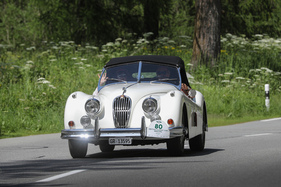 Jaguar XK 140 OTS (1955) - am 31. British Classic Car Meeting St. Moritz 2025