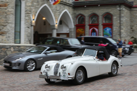 Jaguar XK 140 OTS (1955) - am 31. British Classic Car Meeting St. Moritz 2025