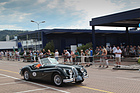 Jaguar XK 140 OTS (1955) - am Oldtimer Grandprix Safenwil am 3. September 2016