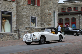 Jaguar XK 140 OTS (1956) - am 31. British Classic Car Meeting St. Moritz 2025