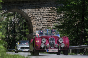 Jaguar XK 140 OTS SE (1954) - an der Ennstal-Classic 2016