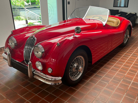 Jaguar XK 140 Roadster (1956) - als Lot 123 an der RM/Sotheby's "Sand Lots" Online Only Versteigerung vom 25. Mai bis 1. Juni 2022