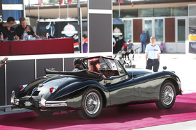 Jaguar XK 140 SE DHC (1956) - als Lot 54 angeboten an der Dolder Versteigerung der Oldtimer Galerie Toffen am 7. Juni 2014 (1956)